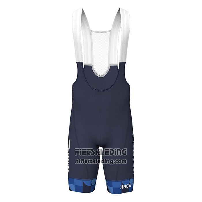 2022 Fietskleding Israel Cycling Academy Blauw Wit Korte Mouwen en Koersbroek